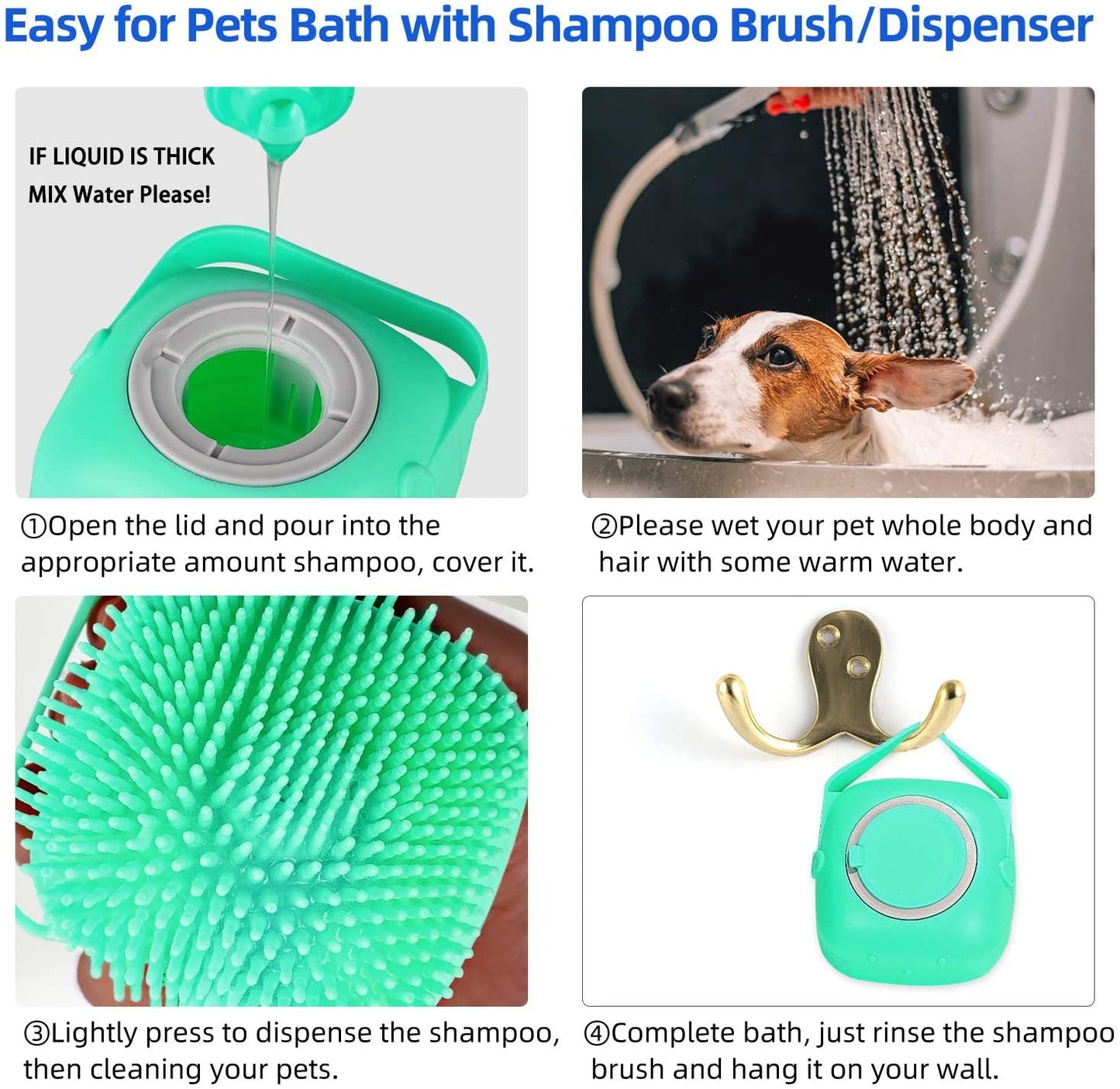 Massage-Shampoobürste
