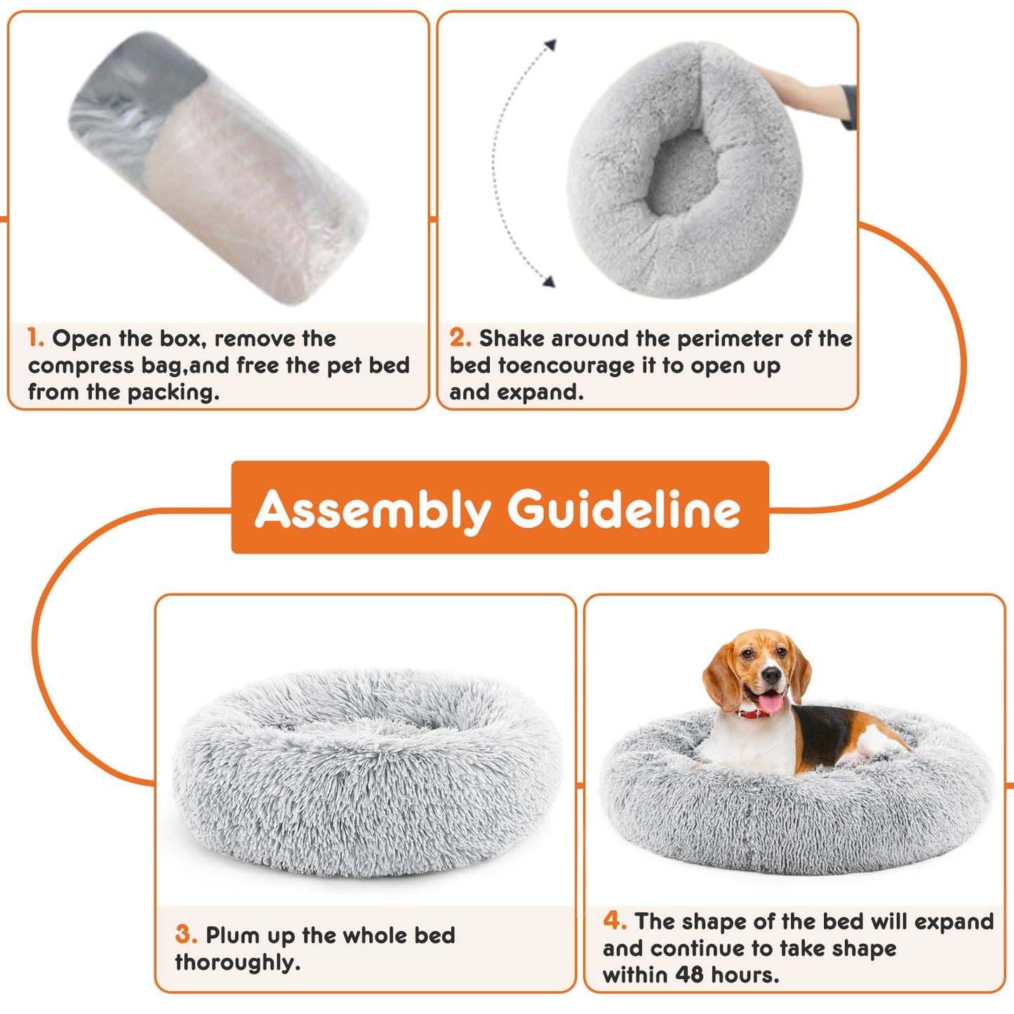 Kuschliges Hundebett